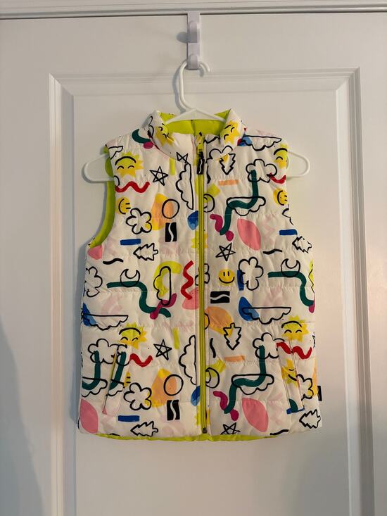 Crayola Other - Crayola Kids Reversible Puffer Vest Size Medium 10/12